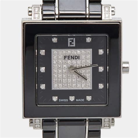 fendi ceramic quadro watch|Watches for Women .